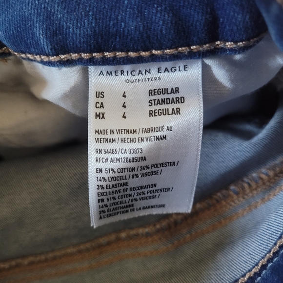 American Eagle forever soft high rise jeggings jeans 4 - Picture 3 of 4